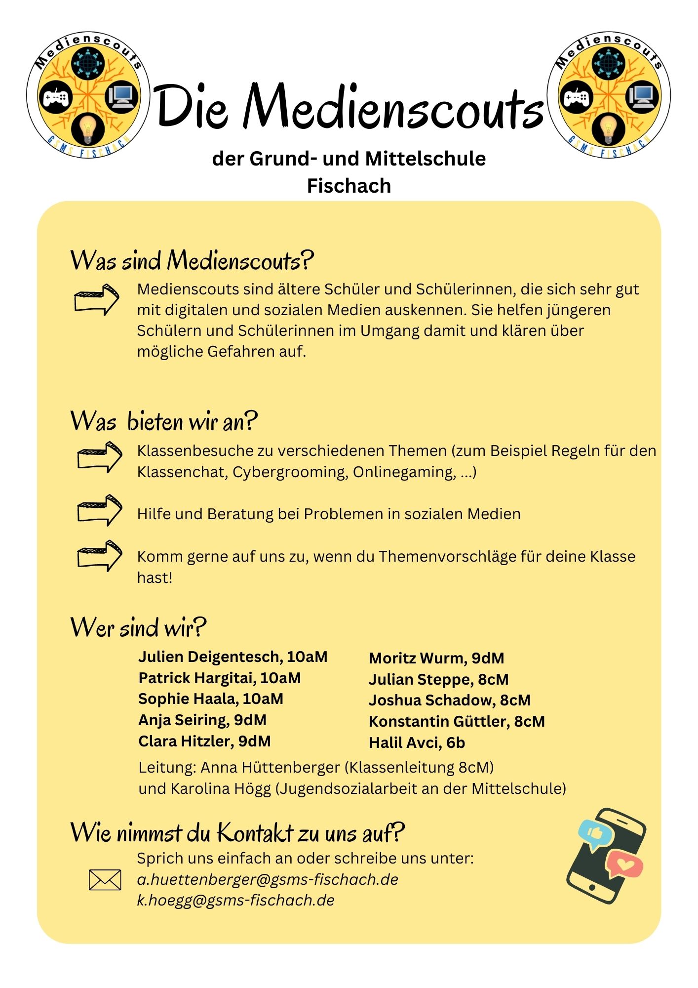 Homepage Die Medienscouts